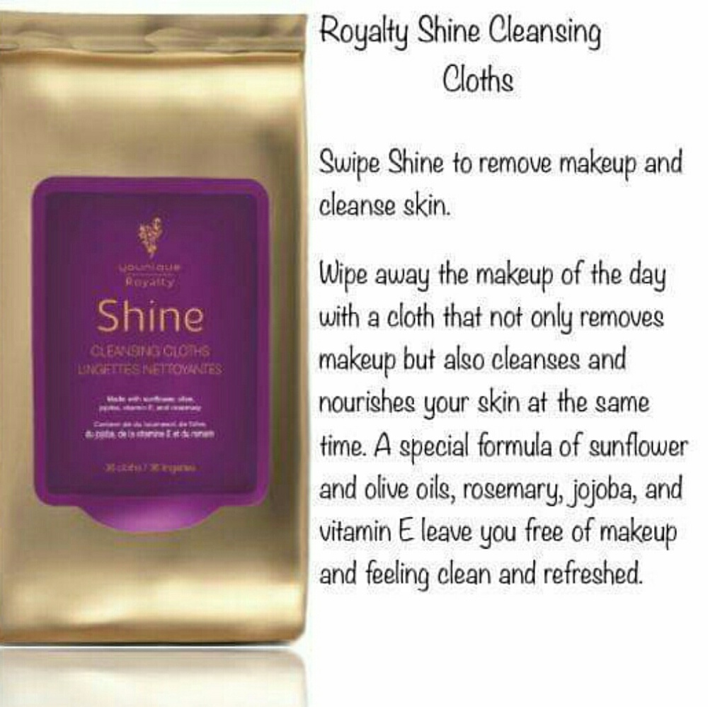 Royalty Shine Cleansing cloths